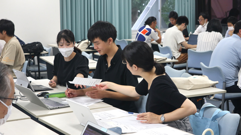 ワークショップ③対面監査の実習(学生と教職員が混合のグループメンバー)