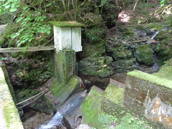 写真3 量水堰堤(R7.7.1)